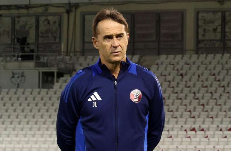 Lopetegui teve poucos jogos no comando do Catar &ndash;