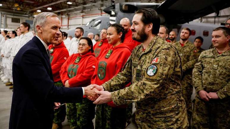 O Canad&aacute; atingiu sua meta de gastos com defesa da Otan este ano pela primeira vez desde a d&eacute;cada de 1980, gra&ccedil;as a um aumento no financiamento militar promovido pelo governo do premi&ecirc; Mark Carney