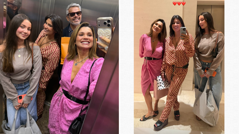 Ol&iacute;via, Giulia Costa e Fl&aacute;via Alessandra 