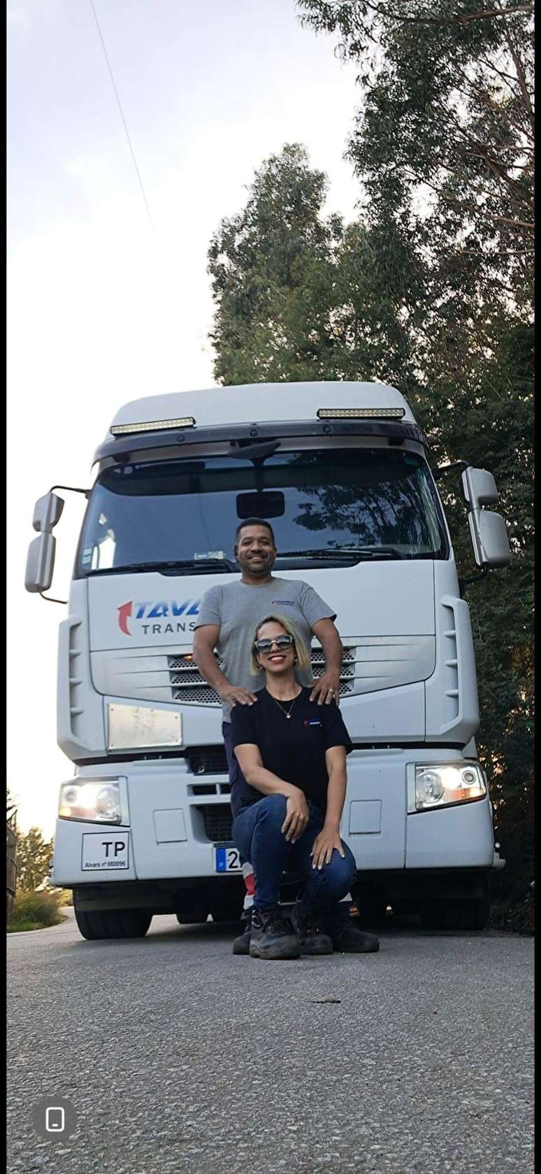 Paulo trabalhou por anos como motorista de caminh&atilde;o em Portugal