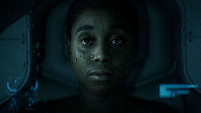 Brianna Young (Lashana Lynch), &eacute; copiloto da Cassiopeia e principal rosto da campanha