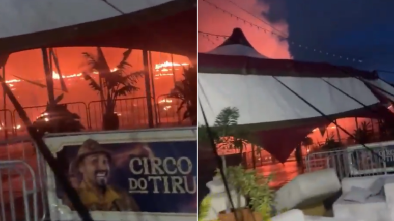 Inc&ecirc;ndio atinge Circo do Tirullipa, em Natal