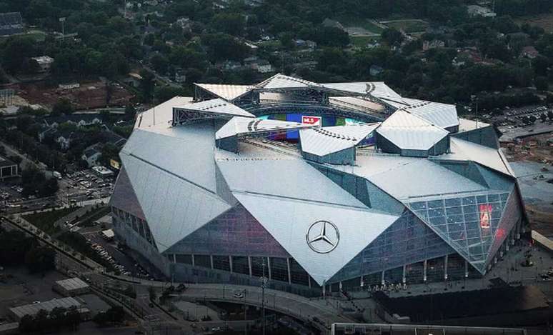 Mercedes-Benz Stadium, casa do Atlanta United e do Atlanta Falcons &ndash;