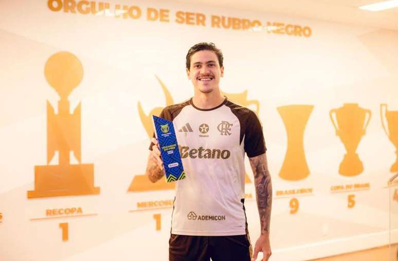 Com gols marcados em abril, Pedro virou um dos artilheiros do Brasileir&atilde;o &ndash;
