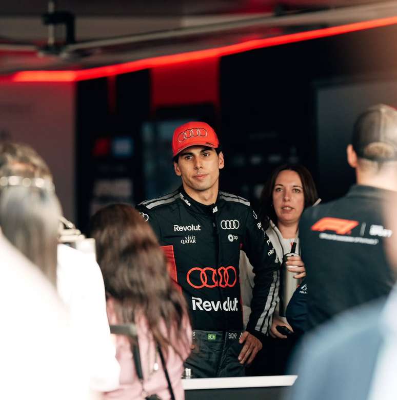 Gabriel Bortoleto, piloto brasileiro da Audi 