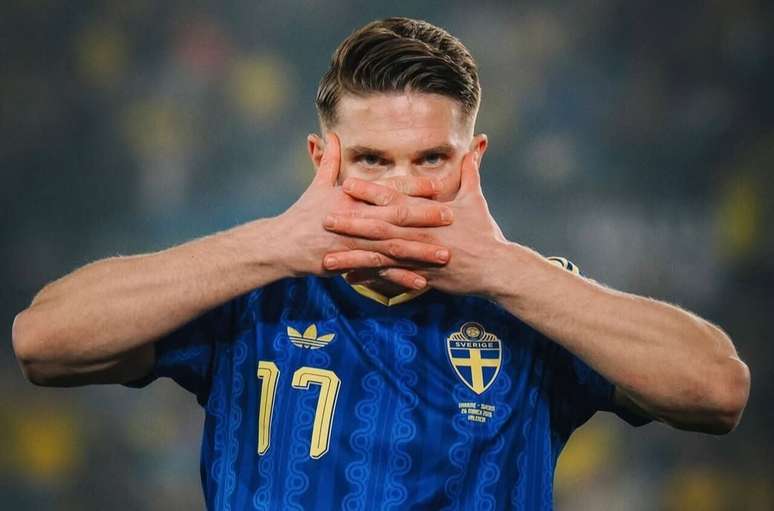 Gy&ouml;keres &eacute; o grande nome da sele&ccedil;&atilde;o sueca &ndash;