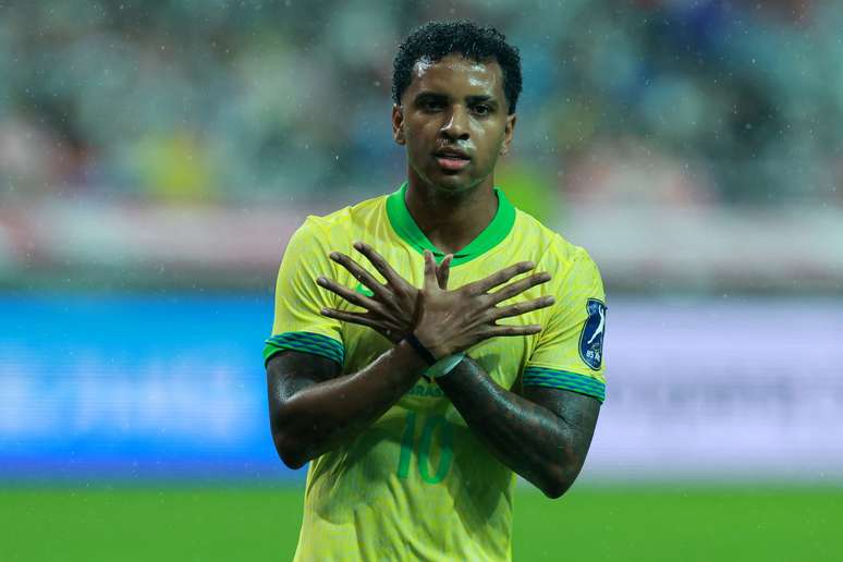 Rodrygo &eacute; uma das principais baixas da Sele&ccedil;&atilde;o Brasileira 