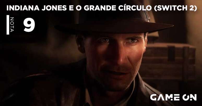 Indiana Jones e o Grande C&iacute;rculo (Switch 2) - Nota 9