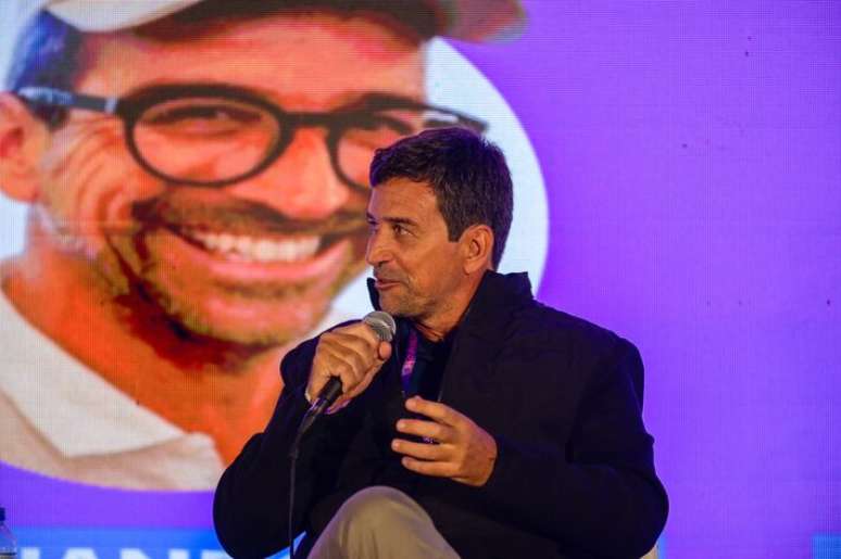 Fernando Tch&ecirc; Gouv&ecirc;a, no S&atilde;o Paulo Innovation Week; ele participou de painel sobre inova&ccedil;&atilde;o na educa&ccedil;&atilde;o