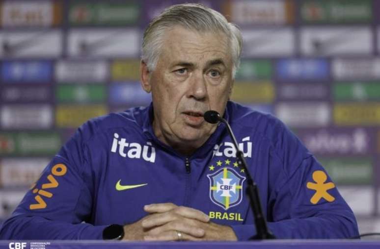 Rafael Ribeiro/CBF - Legenda: Carlo Ancelotti destacou o talento de Neymar em entrevista ao The Guardian