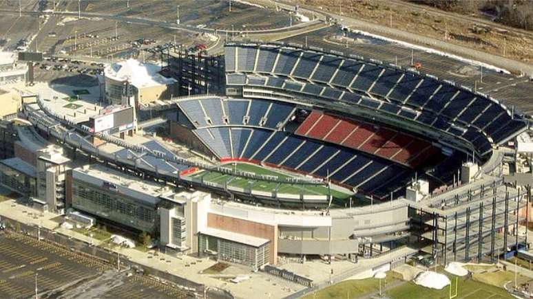 Est&aacute;dio Gillette, em Boston, nos Estados Unidos, receber&aacute; sete jogos da Copa do Mundo de 2026 &ndash; J. Poreda/Wikimedia Commons