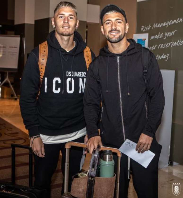 Arrascaeta e Varela estiveram na sele&ccedil;&atilde;o do Uruguai em 2022 