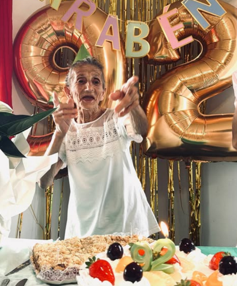 Dona Maria completou 92 anos em janeiro