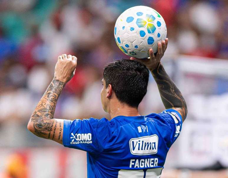 Fagner chegou ao Cruzeiro em 2025 &ndash;