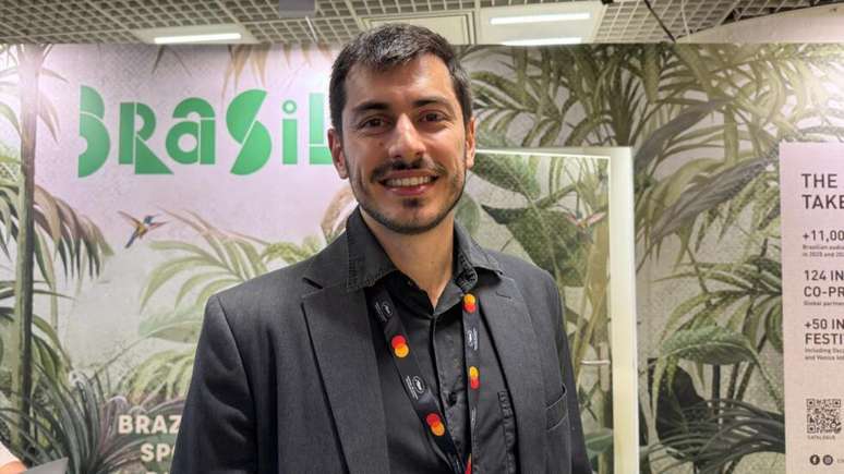 O jovem produtora paulista Lucas Pelegrino participa do Mercado do Filme de Cannes pela segunda vez.