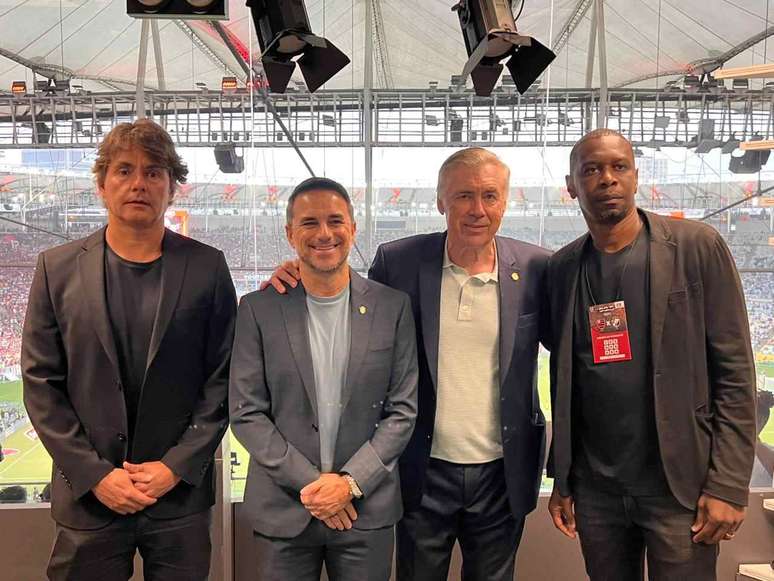 Carlo Ancelotti far&aacute; primeira visita &agrave; Arena da Baixada, est&aacute;dio do Athletico &ndash;