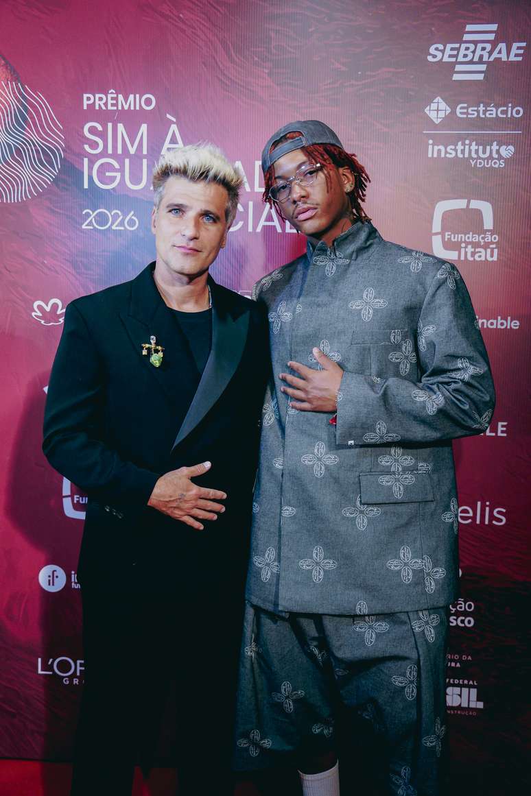Bruno Gagliasso e Hisan Silva 