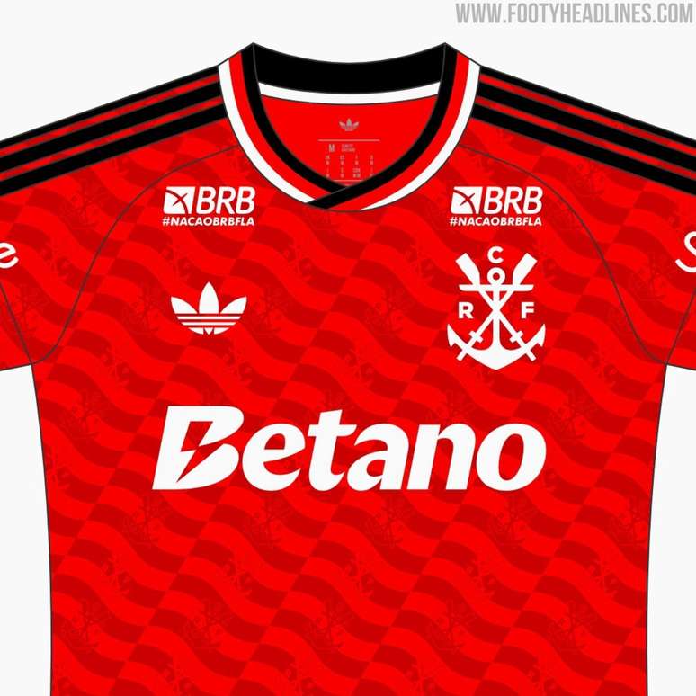 Novo terceiro uniforme do Flamengo para a temporada 2026 