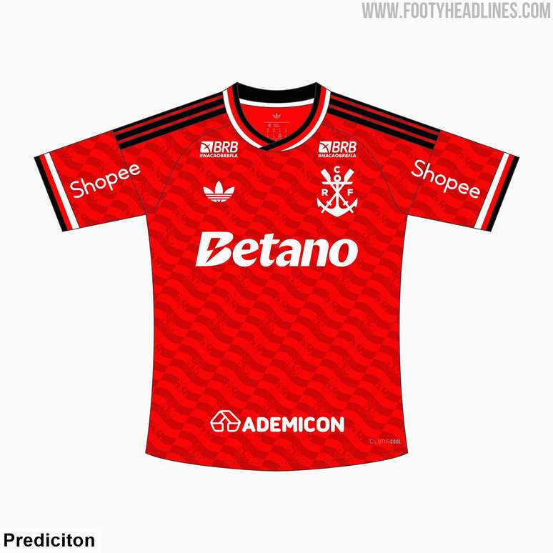 Novo terceiro uniforme do Flamengo para a temporada 2026 