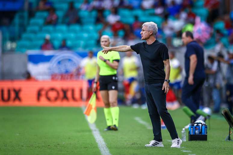 Lu&iacute;s Castro durante Bahia x Gr&ecirc;mio pelo Brasileir&atilde;o &ndash; FOTO: LUCAS UEBEL/GREMIO FBPA