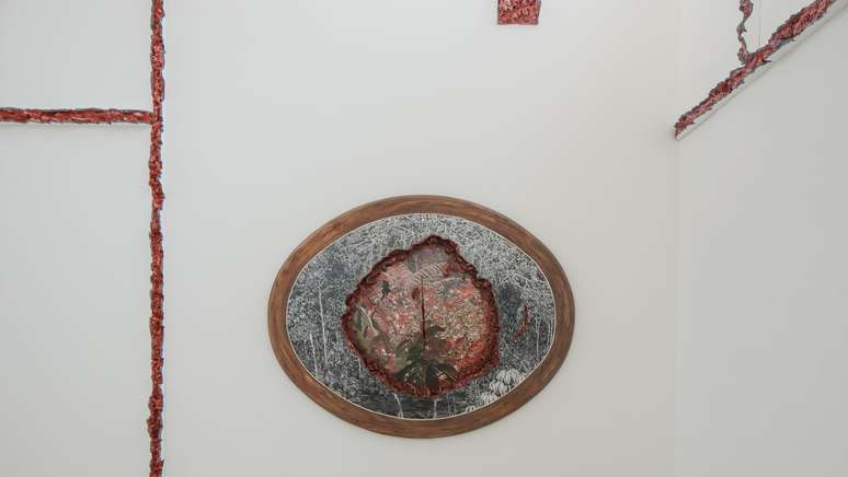 Obras de Adriana Varej&atilde;o no pavilh&atilde;o do Brasil na Bienal de Veneza