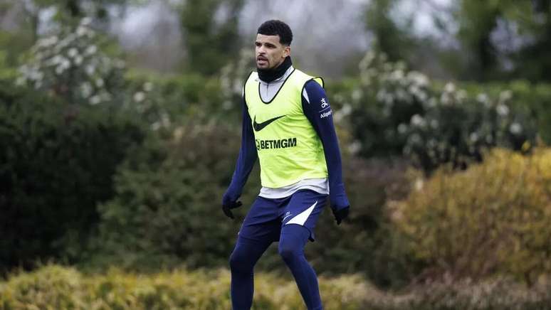Atividade de prepara&ccedil;&atilde;o do Tottenham antes do cl&aacute;ssico contra o Chelsea &ndash;
