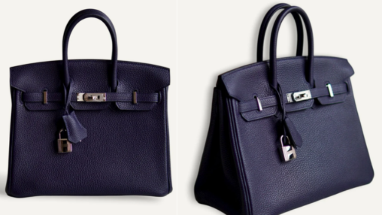 H&egrave;rmes Birkin 25 custa R$ 165.600
