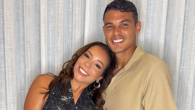Belle Silva &eacute; casada com Thiago Silva