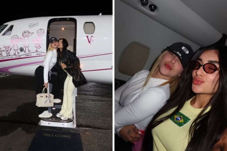 Virginia Fonseca e Duda Freire viajam para Dubai