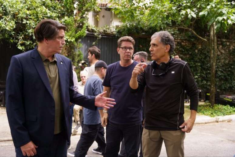 O ator americano Jim Caviezel interpreta o ex-presidente Jair Bolsonaro