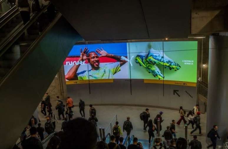 A Puma ativou a convoca&ccedil;&atilde;o do Neymar em diferentes pontos de S&atilde;o Paulo &ndash;