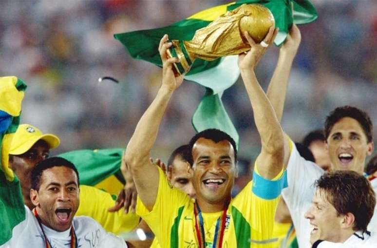 Brasil conquistou o pentacampeonao em 2002 &ndash;