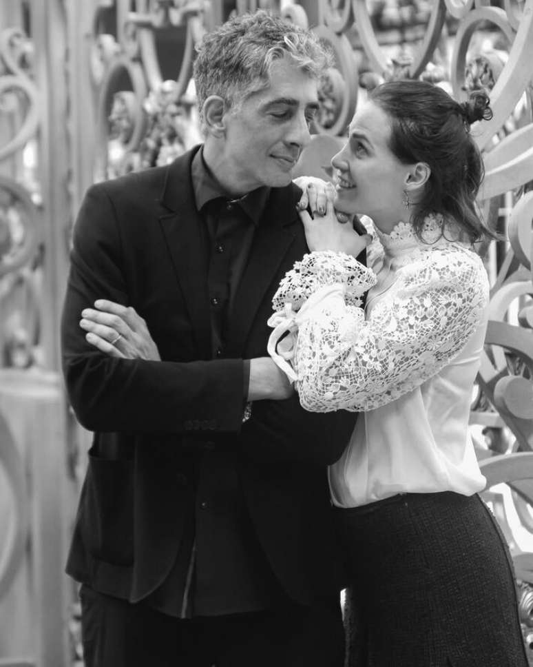 Leticia Colin e Michel Melamed