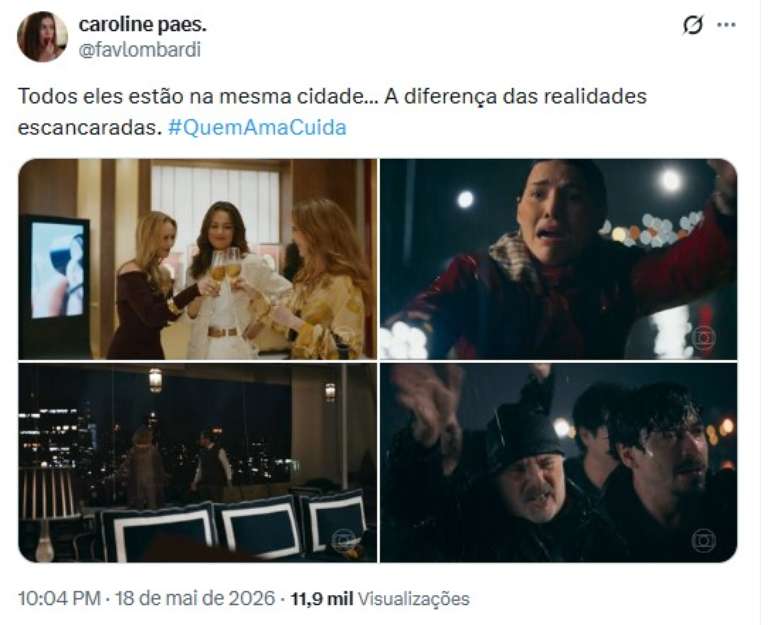 Quem Ama Cuida: internauta fala sobre fotografia e enredo 