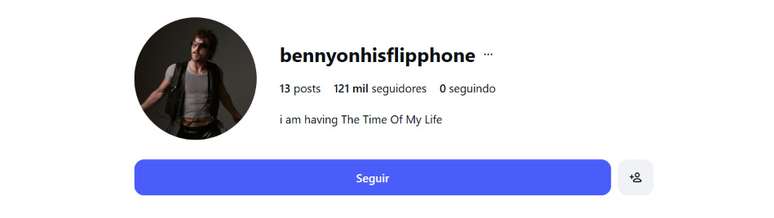 (Foto: Instagram @bennyonhisflipphone)