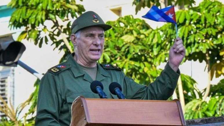 L&iacute;der cubano, que em 2018 sucedeu Castro no poder, acusou a administra&ccedil;&atilde;o de Donald Trump de tentar justificar um ataque militar &agrave; ilha