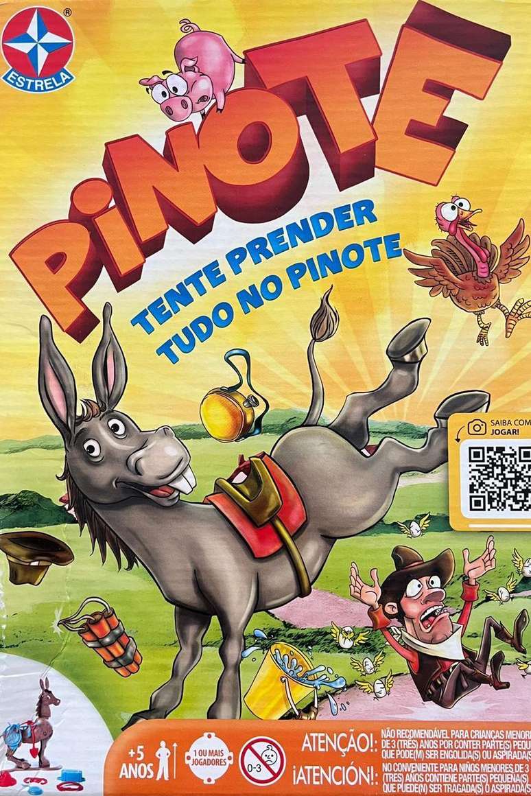 O brinquedo Pinote, da Estrela