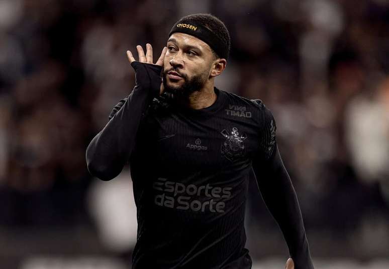 Memphis Depay, camisa 10 do Corinthians 