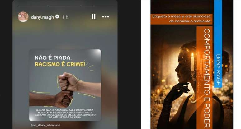 A postagem antirracista de Day Magalh&atilde;es e a capa de seu livro