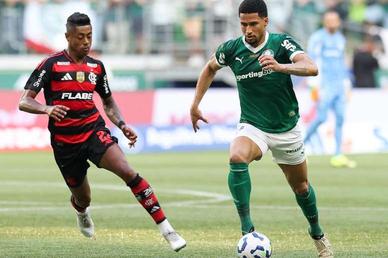 Palmeiras e Flamengo pelo 1&deg; turno do Brasileir&atilde;o 2025 &ndash;