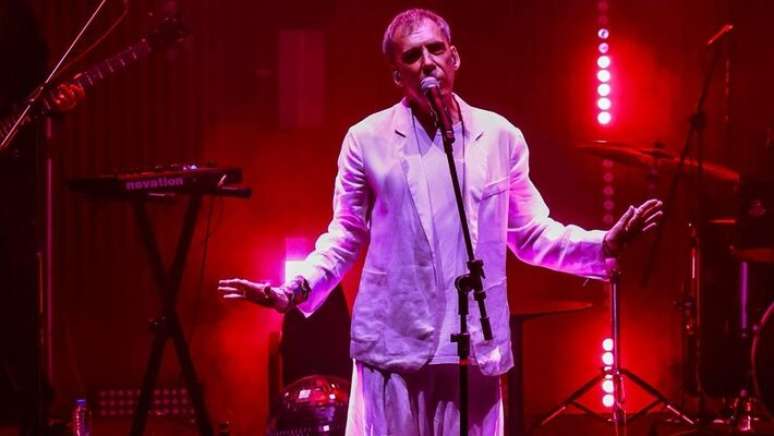 Show do cantor e compositor Arnaldo Antunes na celebra&ccedil;&atilde;o dos 150 anos do 'Estad&atilde;o'.