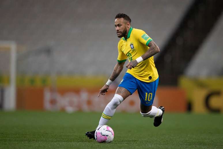 Neymar em a&ccedil;&atilde;o pela Sele&ccedil;&atilde;o Brasileira &ndash;