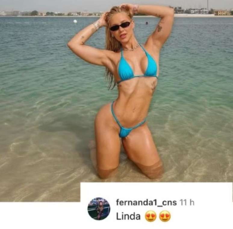 Coment&aacute;rio da m&atilde;e de Vini Jr em publica&ccedil;&atilde;o de Virginia chamou aten&ccedil;&atilde;o nas redes sociais &ndash;