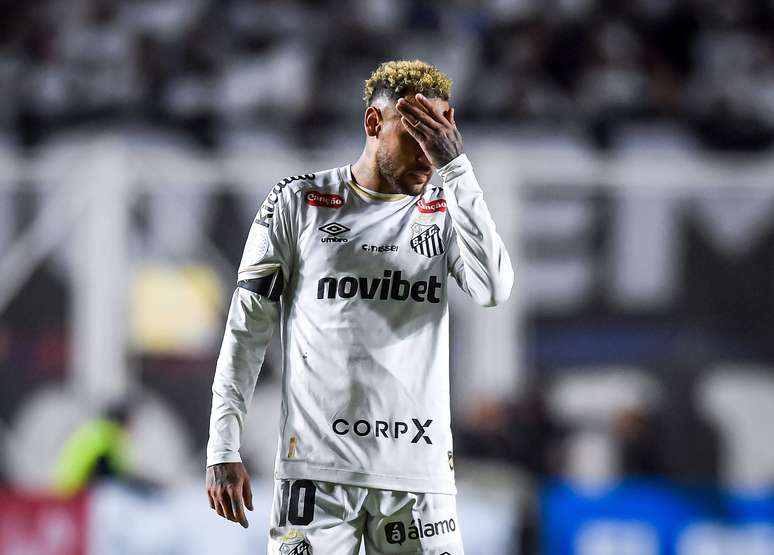 Neymar pelo Santos 