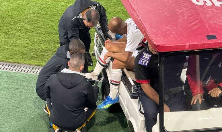 Lucas se machucou no duelo contra o Bahia, pelo Brasileiro &ndash;