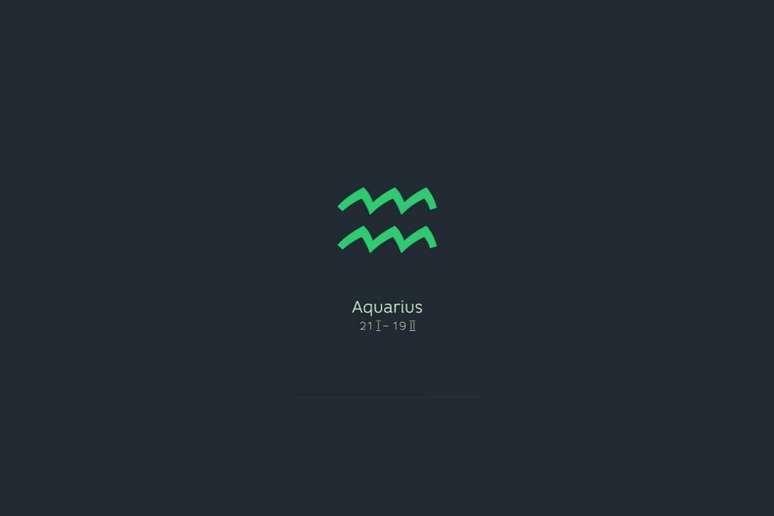 O aquariano passar&aacute; por uma onda de criatividade e otimismo 