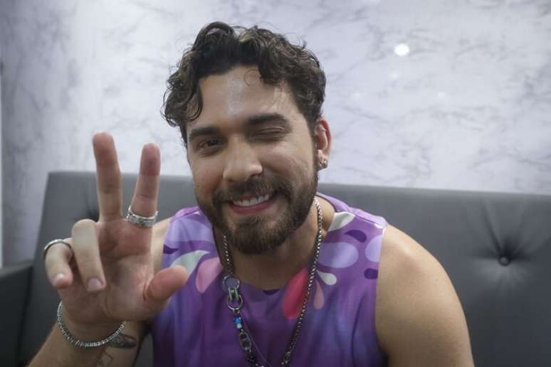 Gustavo Mioto no carnaval de S&atilde;o Paulo, em 2026