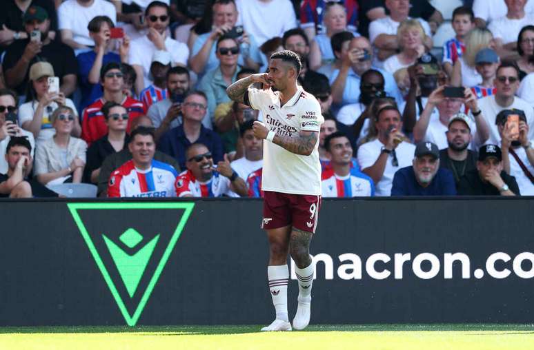 Com gol de Gabriel Jesus, Arsenal vence o Crystal Palace no jogo de ...