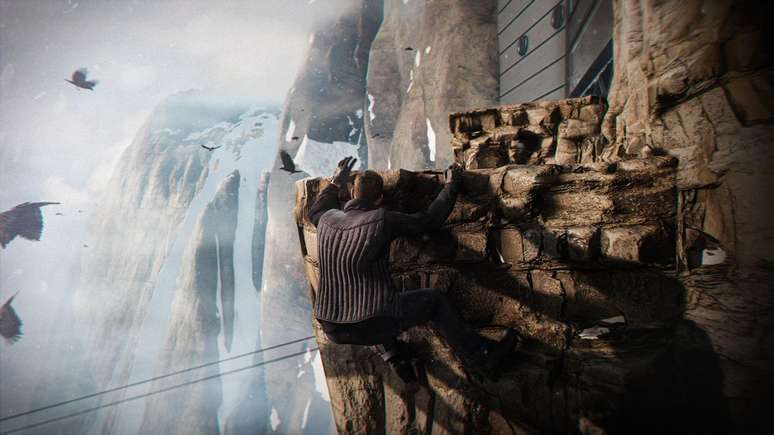 Espie a escalada no novo jogo Bond