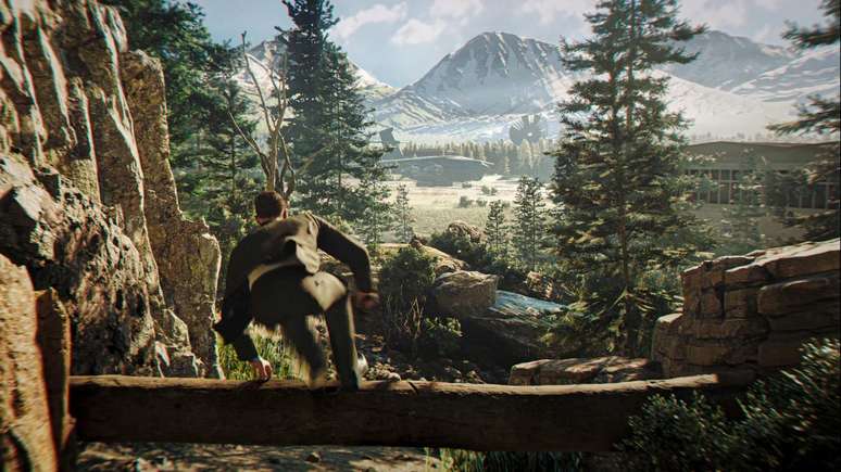 Uma captura de tela de a&ccedil;&atilde;o do novo jogo Bond
